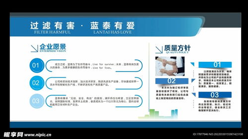 藍色科技展板設計圖 網站設計及技術咨詢解決方案